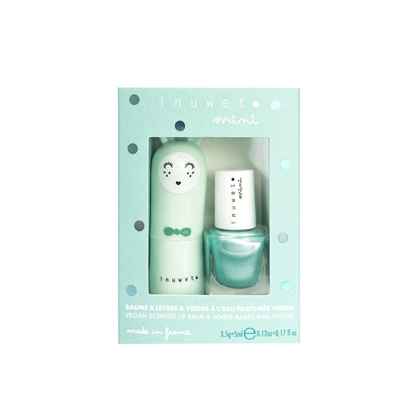 Coffret Baume et Vernis Rose Clair - Inuwet