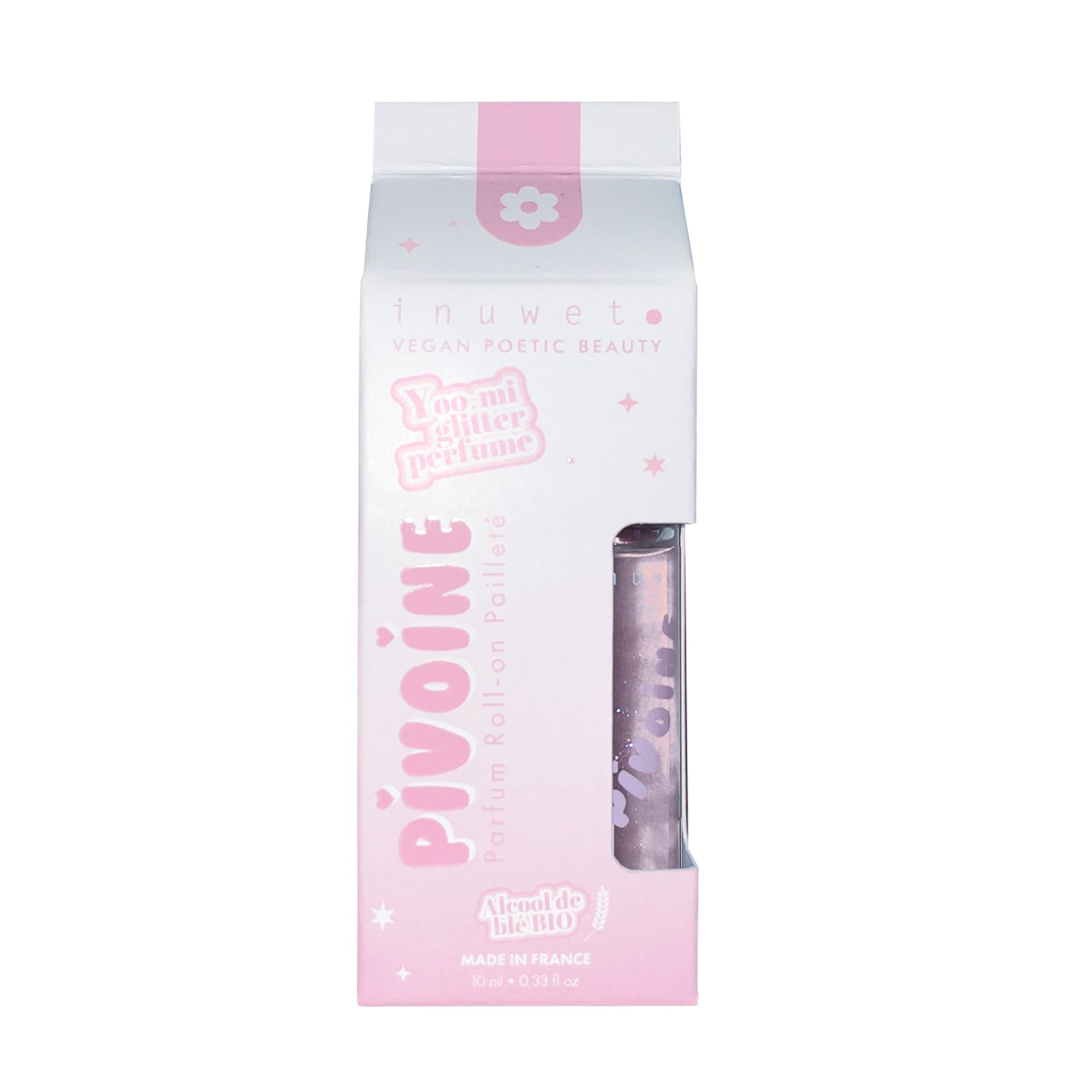 Parfum Roll-on Pailleté  Pivoine