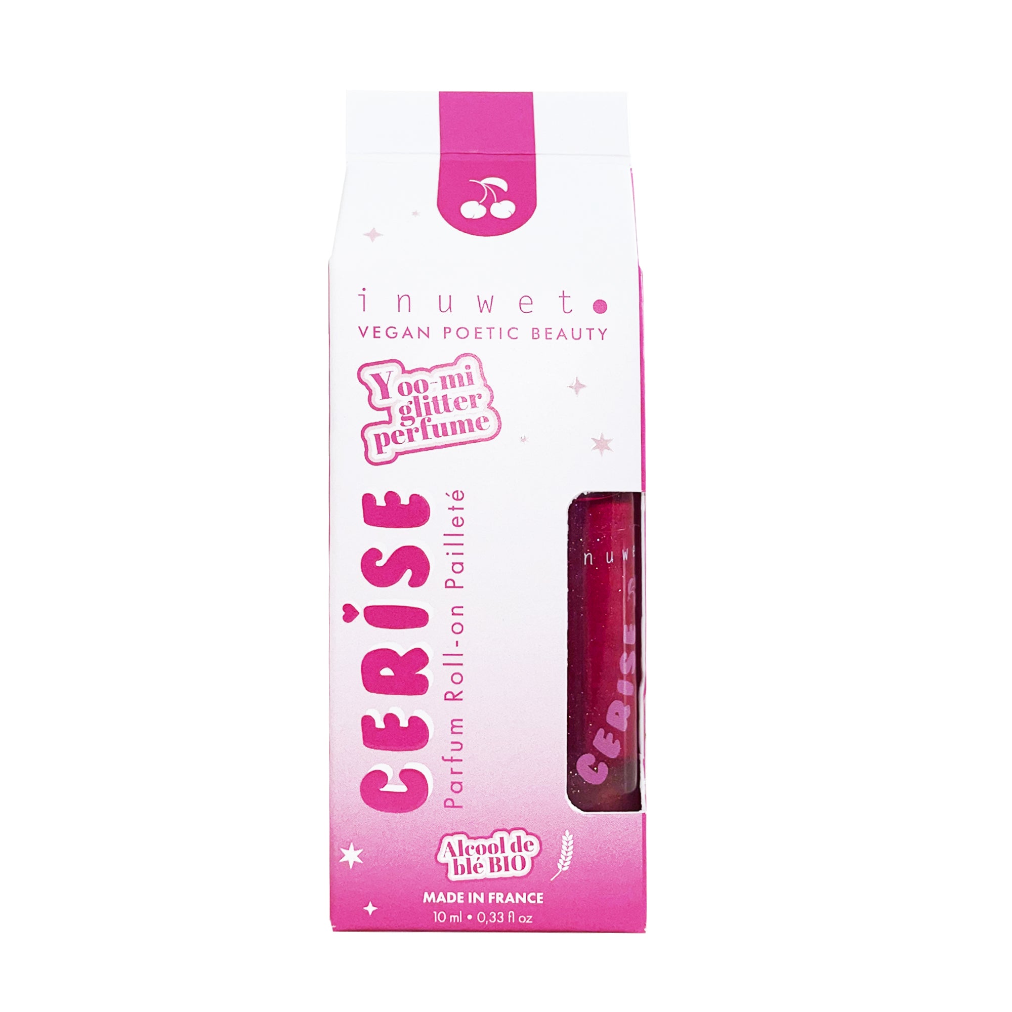 Parfum Roll-on Pailleté  Cerise