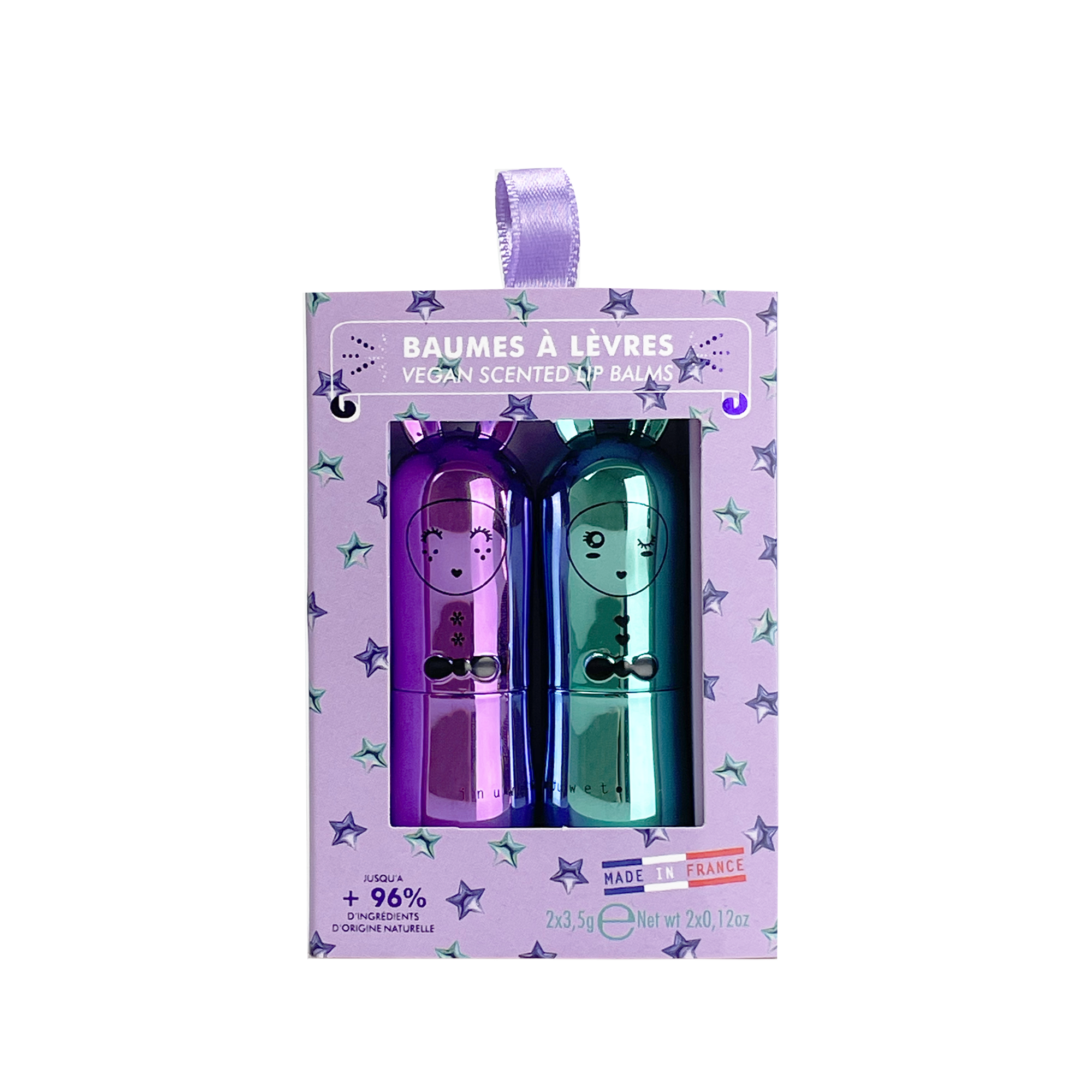 DUO RUBAN VIOLET