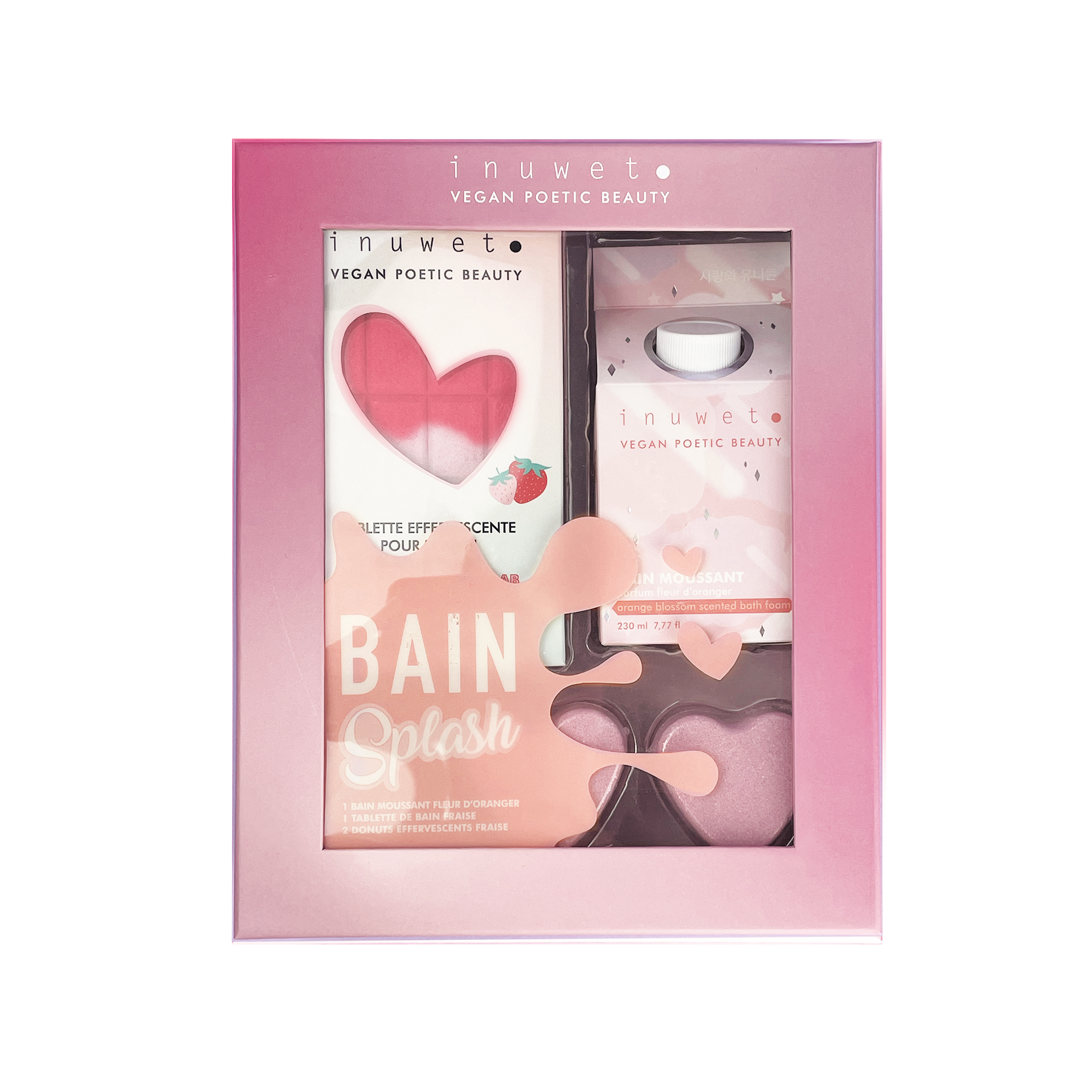 inuwet Coffret Splash - Fraise