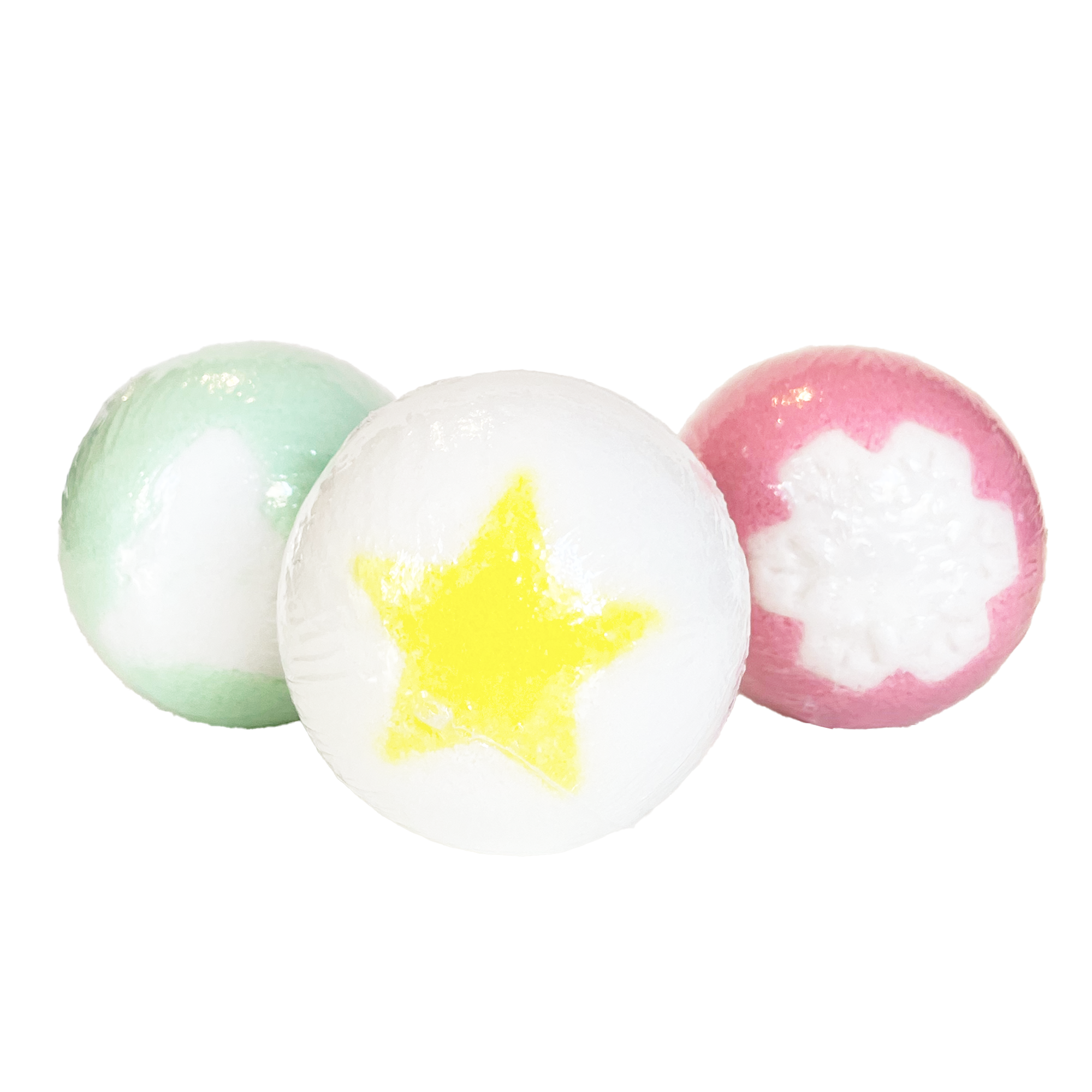 BUBBLE STAR - 3 Boules de bain effervescentes