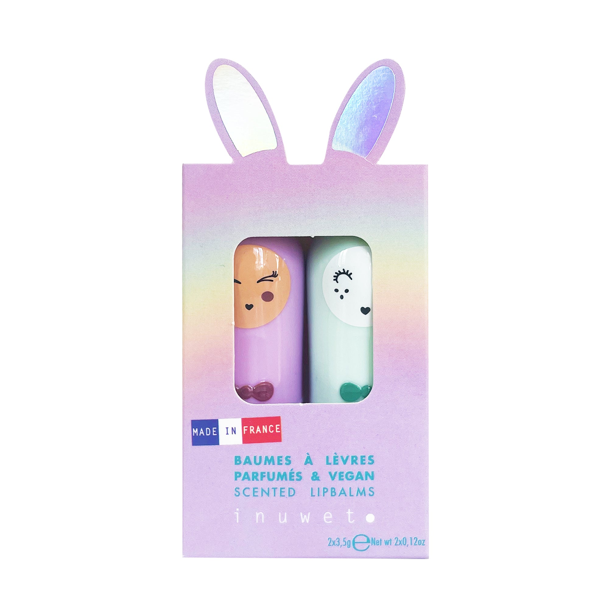 Coffret duo baumes à lèvres Hélène