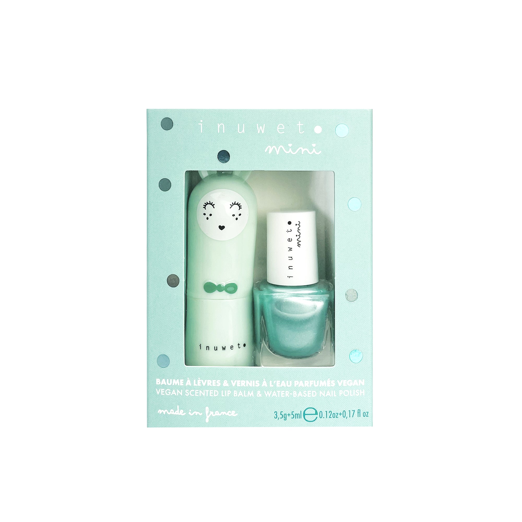 Coffret Aqua duo baume à lèvres et vernis à l'eau - Pomme