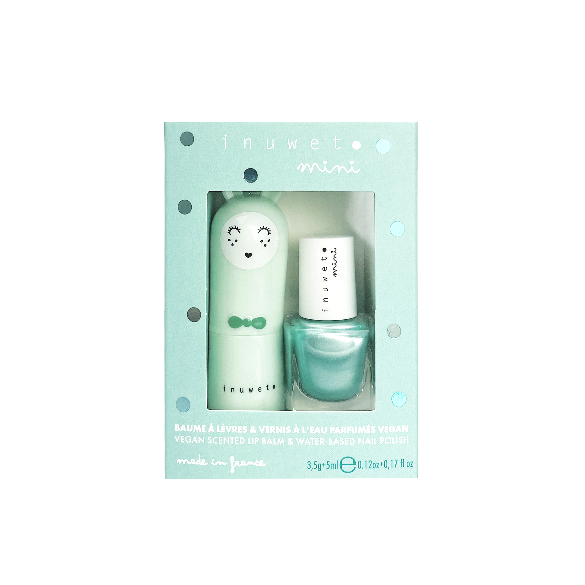 Duo baume & vernis kids - Turquoise