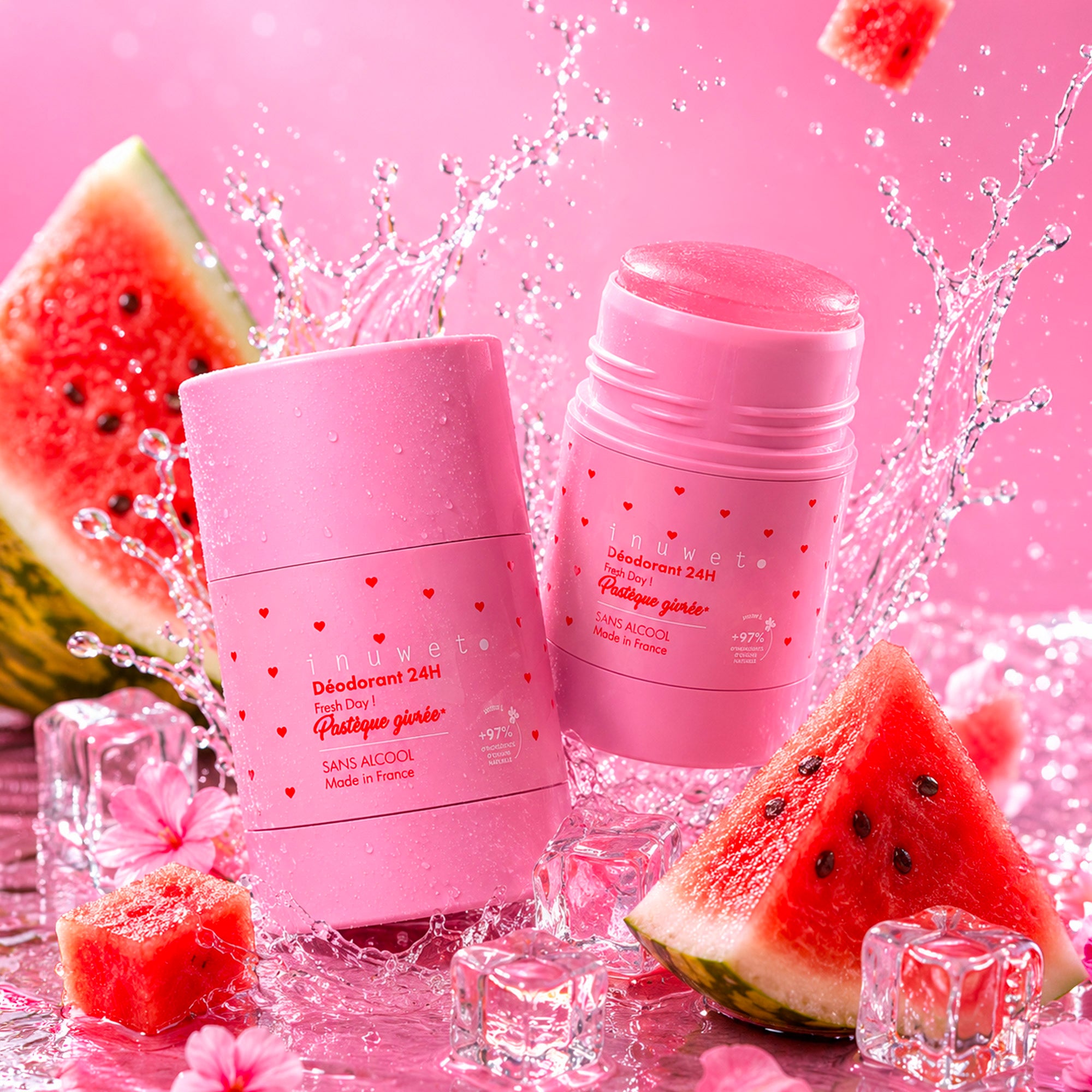 Déodorant Fresh Day - parfum pastèque givrée