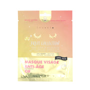 Masque Fruit collection visage en bio-cellulose - Anti âge - Extraits d'or