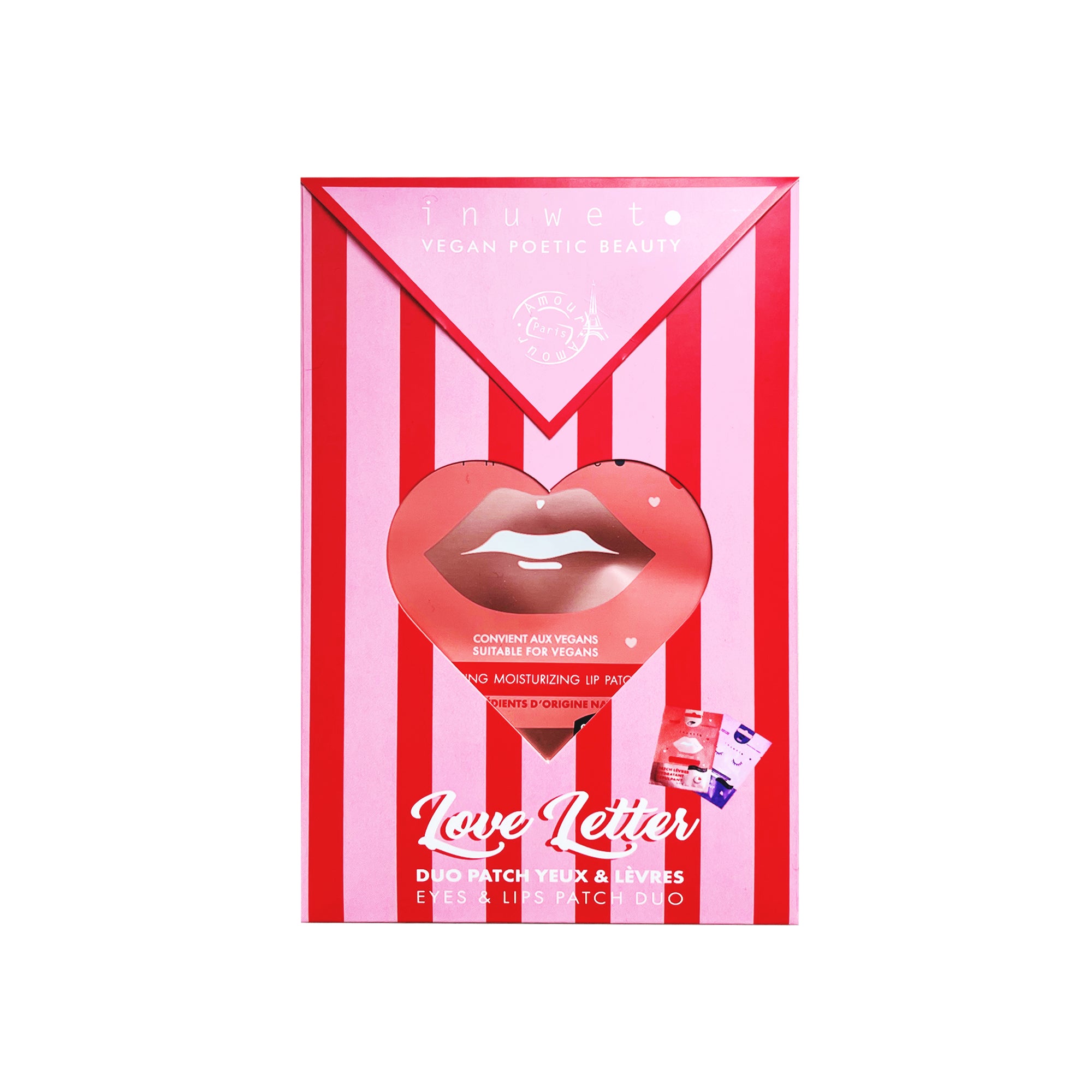 Coffret Love Letter - Patch en bio-cellulose pour les lèvres et les yeux